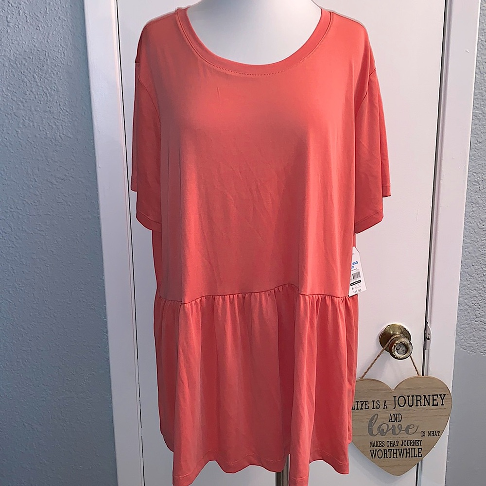 Time and Tru - Peplum Blouse